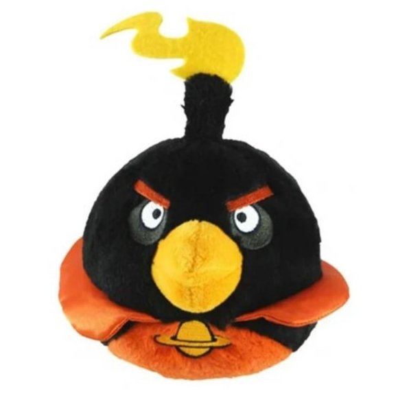 Angry Birds Space 16" Plush: Black Bird - Picture 2 of 3
